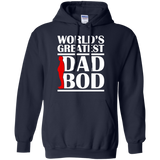 Dad Bod Funny  Retro - Father's Day Gift Premium Men's Hoodie - TEEEVER - Navy / S- Hoodies -TeeEver.com