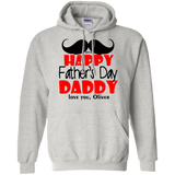 Happy-Father's-day Pullover Hoodie 8 oz - Ash / S- Hoodies -TeeEver.com