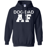 Dog Dad AF Funny - Dog Dad Owner Dog Father's Day Gift Hoodie - TEEEVER - Navy / S- Sweatshirts -TeeEver.com