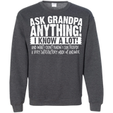 Mens Ask Grandpa Anything - Funny Gift for Father's Day LS/Hoodie/Sweatshirt