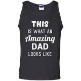 Funny Fathers Day - Gift from Son Daughter Kids Wife Tank Top - TEEEVER - Black / S- Sleeveless -TeeEver.com