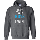 I Have Twin Boys Hoodie - TEEEVER - Dark Heather / S- Hoodies -TeeEver.com