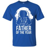 Star Wars Father's Day Vader Dad of Year Graphic T-Shirt - TEEEVER - Royal / S- Short Sleeve -TeeEver.com