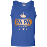 PAPA It's like Dad Only Cooler Fathers Day Copper Tank Top - TEEEVER - Royal / S- Sleeveless -TeeEver.com