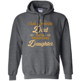 Proud Dad Of A Smartass Daughter - An Awesome Father Hoodie - TEEEVER - Dark Heather / S- Hoodies -TeeEver.com