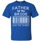 Father of The Bride - Dad - Father day gift - T-Shirt - TEEEVER - Royal / S- Short Sleeve -TeeEver.com