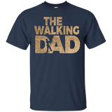 The walking dad - T-shirt, tank top - Teeever - Custom Ultra Cotton T-Shirt / Navy / S- Apparel -TeeEver.com