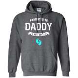 Men's Promoted To Daddy Est 2017 - New Dad Father's Day Gift Hoodie - TEEEVER - Dark Heather / S- Hoodies -TeeEver.com