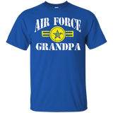 Veteran Air Force Grandpa T-Shirt - TEEEVER - Royal / S- T-Shirts -TeeEver.com