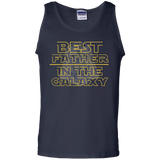 Star Wars Darth Vader Best Father Day Graphic Tank Top - TEEEVER - Navy / S- T-Shirts -TeeEver.com