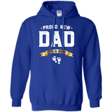 Proud New Dad Its A Boy Cute Father's Day - Gift Baby Hoodie - TEEEVER - Royal / S- Hoodies -TeeEver.com