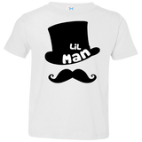 Father's Day - Big Man Little Man for Son - Jersey Tee - TEEEVER - Toddler Jersey Tee / White / 2T- Apparel -TeeEver.com