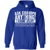 Men's Ask Grandpa Anything - Funny Gift for Father's Day Hoodie - TEEEVER - Royal / S- Sweatshirts -TeeEver.com