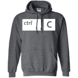 Copy And Paste - Ctrl-C for Dad Hoodie - TEEEVER - Dark Heather / S- Hoodies -TeeEver.com
