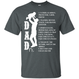Father's Day Gift For Dad - Dad (noun) - All about Dad T-Shirt - TEEEVER - Dark Heather / S- Short Sleeve -TeeEver.com