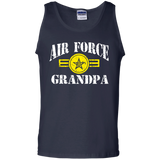 Veteran Air Force Grandpa Tank Top - TEEEVER - Navy / S- T-Shirts -TeeEver.com