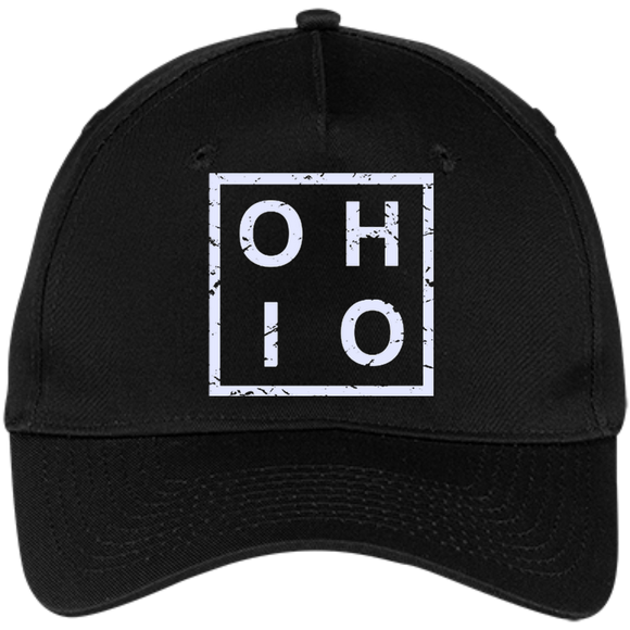 Stylish Ohio - Five Panel Twill Cap - Black / One Size- Hats -TeeEver.com