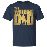 Walking Dad - Gift Father's Day T-Shirt - TEEEVER - Navy / S- Short Sleeve -TeeEver.com