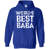 Worlds Best Baba - Fathers Day Gift Muslim Dad Husband - Hoodie - TEEEVER - Royal / S- Hoodies -TeeEver.com