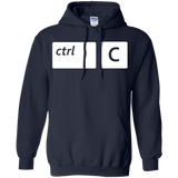 Copy And Paste - Ctrl-C for Dad Hoodie - TEEEVER - Navy / S- Hoodies -TeeEver.com