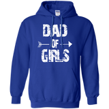 Dad Of Girls Hoodie - TEEEVER - Royal / S- Sweatshirts -TeeEver.com