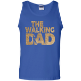 The walking dad - T-shirt, tank top - Teeever - 100% Cotton Tank Top / Royal / S- Apparel -TeeEver.com
