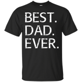 Best Dad Ever - Funny Fathers Day Gift Bonus Stepdads T-Shirt - TEEEVER - Black / S- Short Sleeve -TeeEver.com