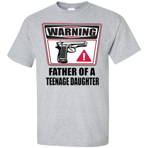 Father Of a Teenage Daughter T-Shirt - Sport Grey / S- Short Sleeve -TeeEver.com