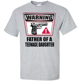 Father Of a Teenage Daughter T-Shirt - Sport Grey / S- Short Sleeve -TeeEver.com