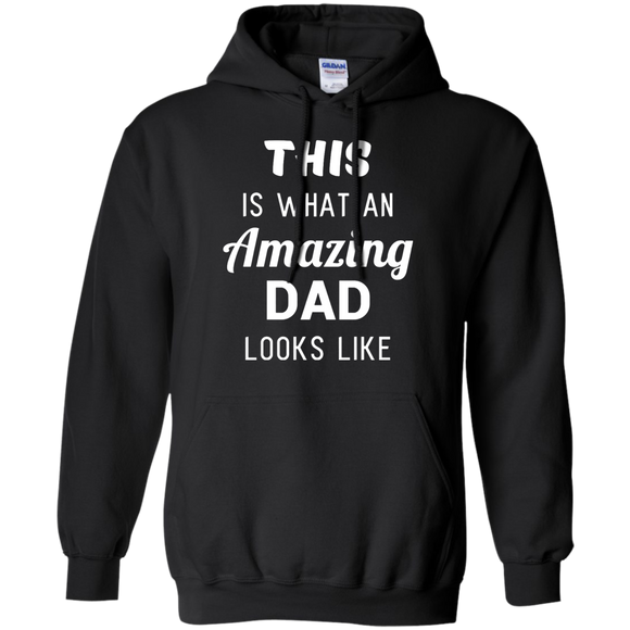 Funny Fathers Day - Gift from Son Daughter Kids Wife Hoodie - TEEEVER - Black / S- Hoodies -TeeEver.com