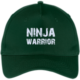 Ninja Warrior Original - Only For Ninjas - Five Panel Twill Cap - Hunter / One Size- Hats -TeeEver.com