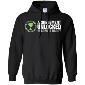 Achievement Unlocked, Become A Daddy - Hoodie - TEEEVER - Black / S- Hoodies -TeeEver.com