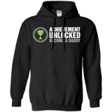 Achievement Unlocked, Become A Daddy - Hoodie - TEEEVER - Black / S- Hoodies -TeeEver.com