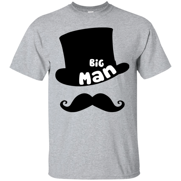 Father's Day - Big Man Little Man for Dad T-Shirt - TEEEVER - Sport Grey / S- Short Sleeve -TeeEver.com