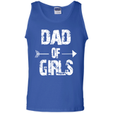 Dad Of Girls Tank Top - TEEEVER - Royal / S- T-Shirts -TeeEver.com