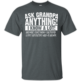 Mens Ask Grandpa Anything - Funny Gift for Father's Day Men T shirt