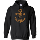 Anchored Faith Love, Black Lives Matter, Father's Day Pullover Hoodie 8 oz - Black / S- Hoodies -TeeEver.com