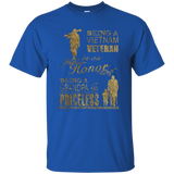 Being Grandpa Viet Nam Veteran T-Shirt - TEEEVER - Royal / S- T-Shirts -TeeEver.com