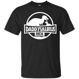 Dinosaur - Daddysaurus Rex - Father's Day T-Shirt - TEEEVER - Black / S- Short Sleeve -TeeEver.com