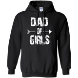 Dad Of Girls Hoodie - TEEEVER - Black / S- Sweatshirts -TeeEver.com