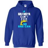 Village Mens If Grandpa Can't Fix It no-one can Hoodie - TEEEVER - Royal / S- Hoodies -TeeEver.com