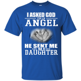 Funny - Fathers Day Gifts From Daughter  Angel T-Shirt - TEEEVER - Royal / S- Short Sleeve -TeeEver.com
