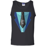 Father's day - Happy Father's day Tank Top - TEEEVER - Black / S- Sleeveless -TeeEver.com