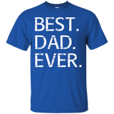 Best Dad Ever - Funny Fathers Day Gift Bonus Stepdads T-Shirt - TEEEVER - Royal / S- Short Sleeve -TeeEver.com