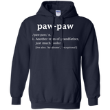 Paw-paw Definition Funny Gift For GrandFather Hoodie - TEEEVER - Navy / S- Sweatshirts -TeeEver.com