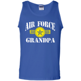 Veteran Air Force Grandpa Tank Top - TEEEVER - Royal / S- T-Shirts -TeeEver.com