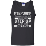 Funny Stepdads Are Better - Fathers Day Birthday Tank Top - TEEEVER - Black / S- Sleeveless -TeeEver.com