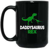 Funny Father's Day Gift Idea - Daddysaurus Rex Mugs