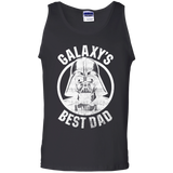 Star Wars Father's Day Galaxy's Best Dad Graphic - Tank Top - TEEEVER - Black / S- Sleeveless -TeeEver.com