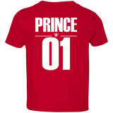 Dad and son matching, King and Prince - Toddler Jersey Tee back - TEEEVER - Red / 2T- T-Shirts -TeeEver.com